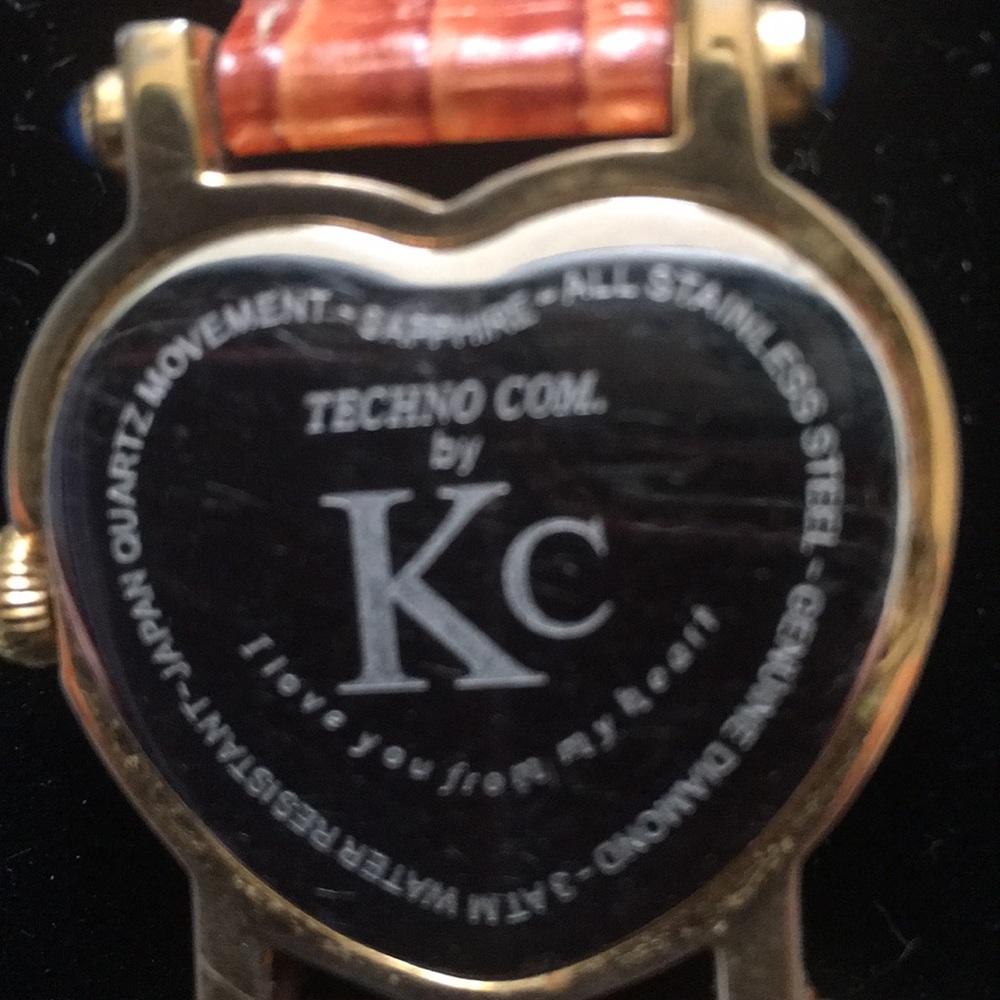 Techno Com By Kc Watch. Diamond Sapphire - image 2